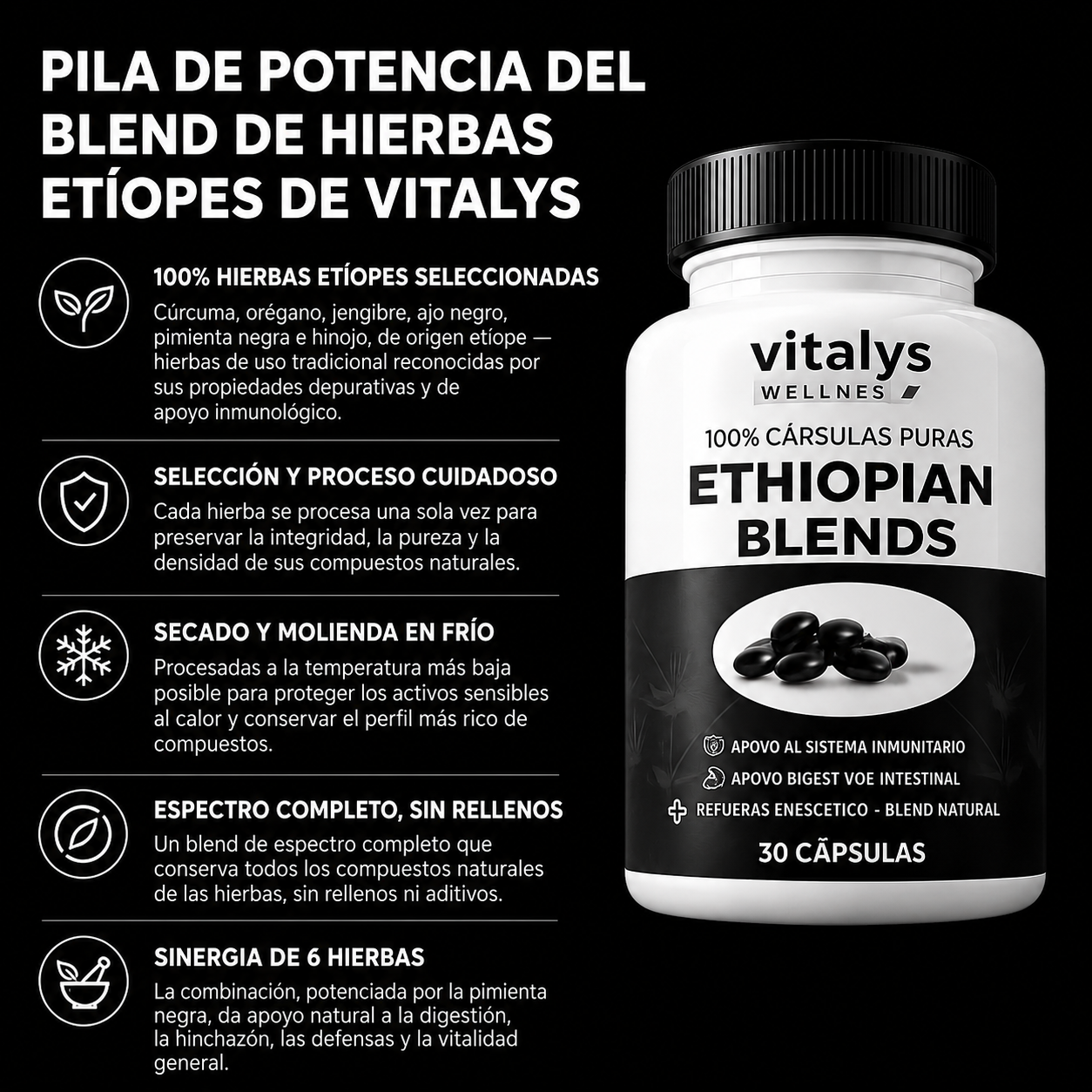 Vitalys ® — La fórmula natural para tu equilibrio interno.